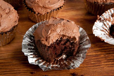 Den ultimative veganske chokoladekage/cupcakes m. frosting