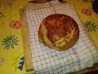 "æltefrit" brød bagt i helstøbt gryde (Vegansk)