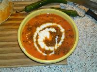 Gulerods-appelsin suppe m. dukkah drys! (Vegansk)