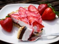 Glutenfri jordbærtærte (Vegansk)