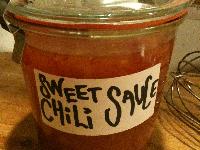 Sweet Chili Sauce uden alt for meget E (Vegansk)